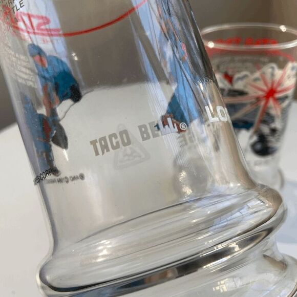 1984 Vintage Star Trek III Drinking Glass, Lord Kruge & Enterprise Crew, Taco Be - Picture 6 of 9